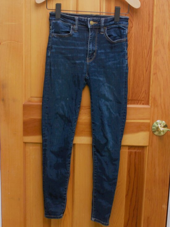American Eagle Outfitters Pants - American Eagle Dark Blue High Rise Skinny Jeans